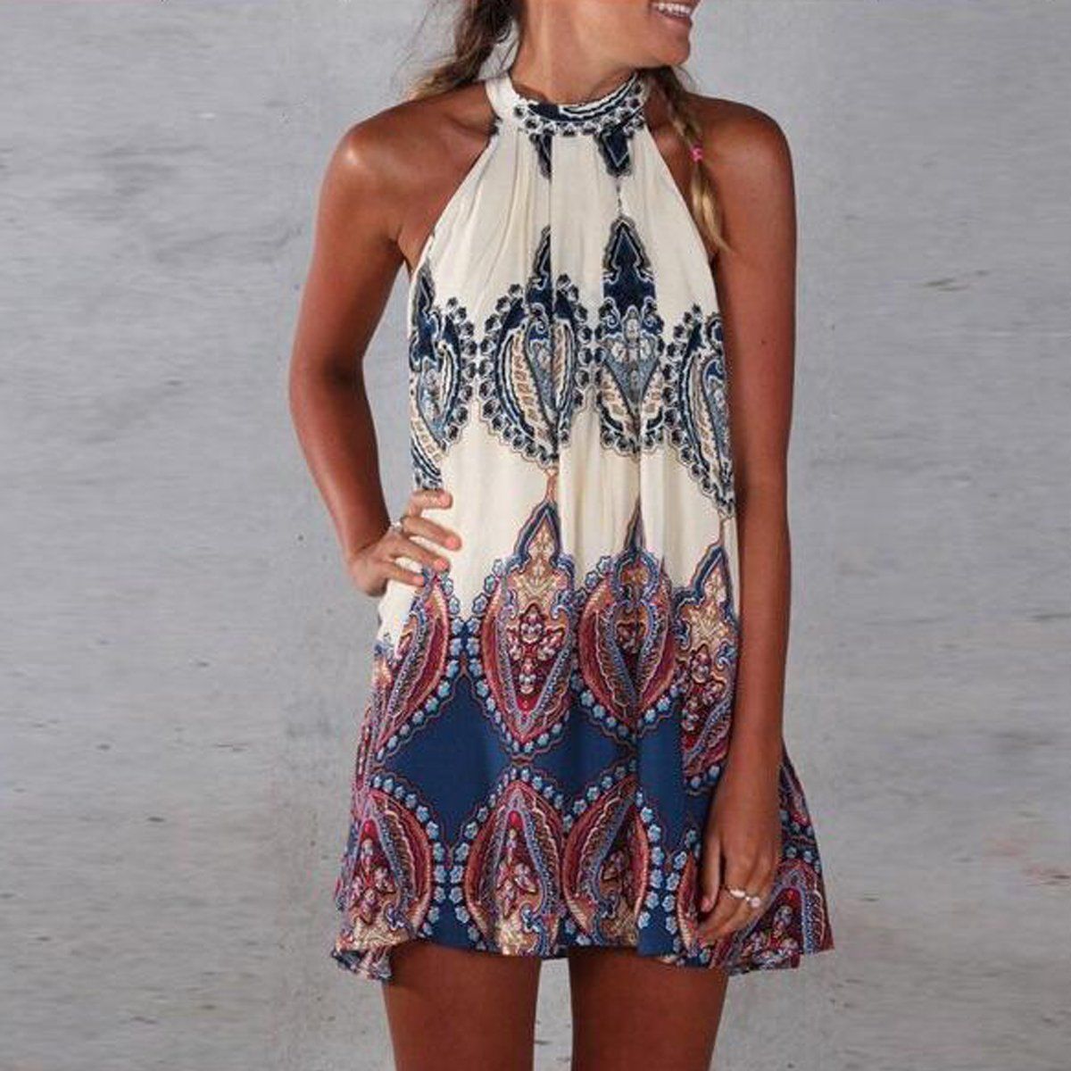 Halter Top Sundress Hot Sale, UP TO 58 ...