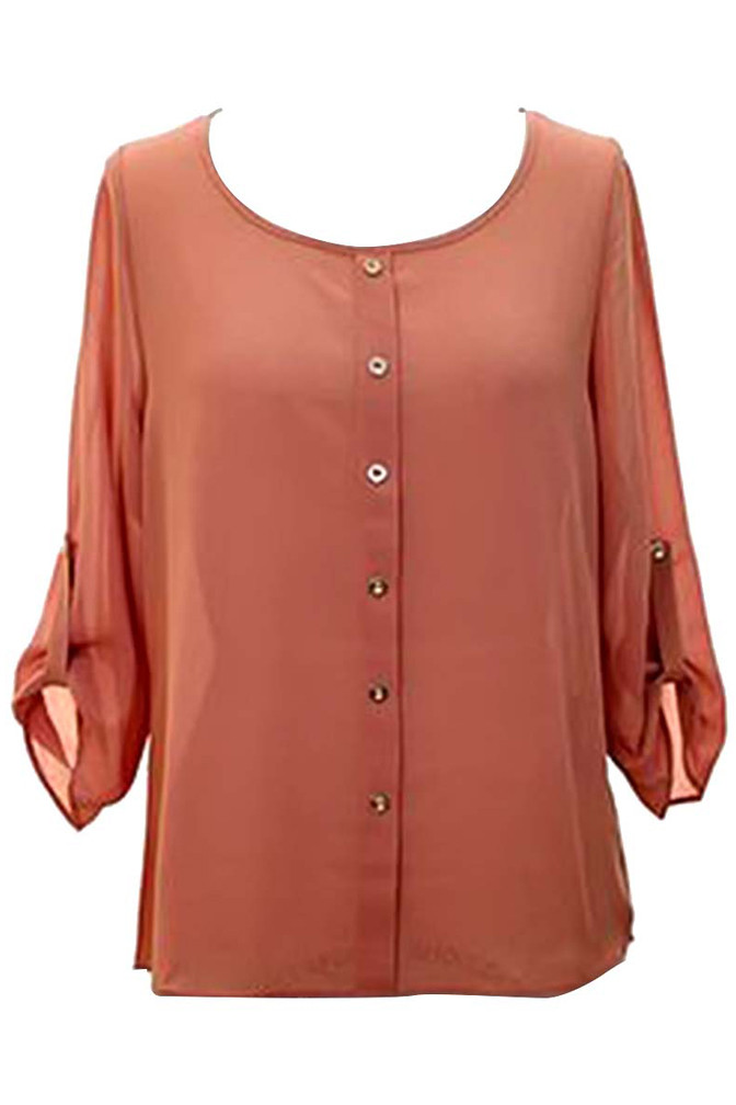 sheer plus size shirt