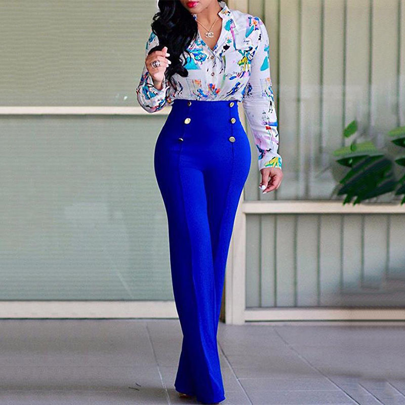 Pants outfit blue royal 😍 Colors