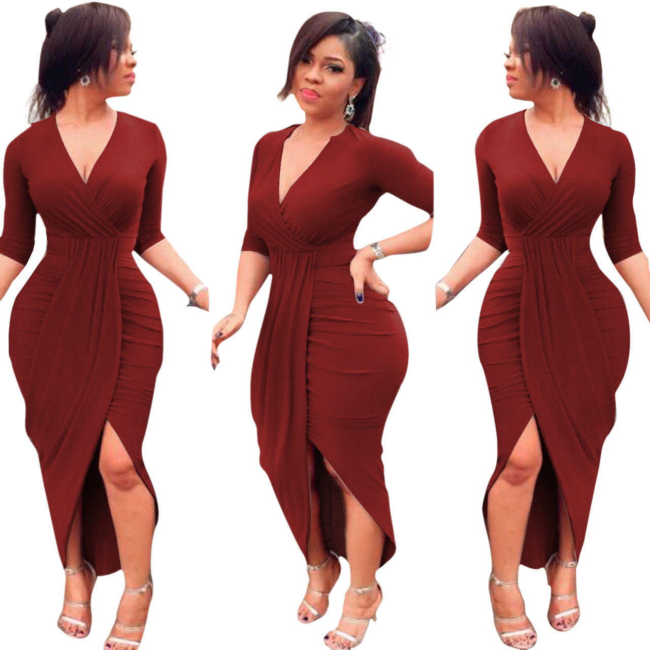 Asymmetrical Plus Size Party Dresses