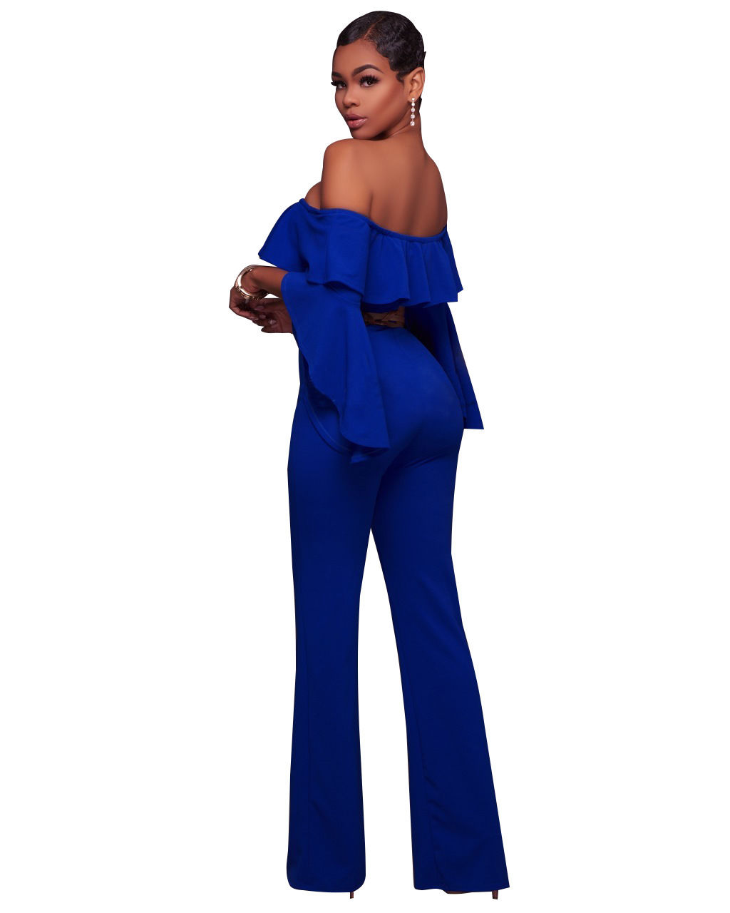 bell sleeve jumpsuit