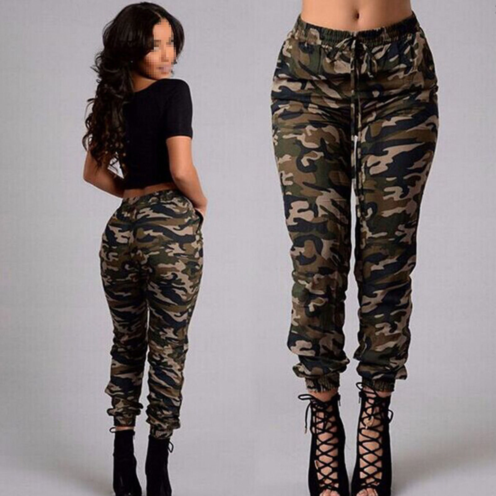 camouflage workout pants