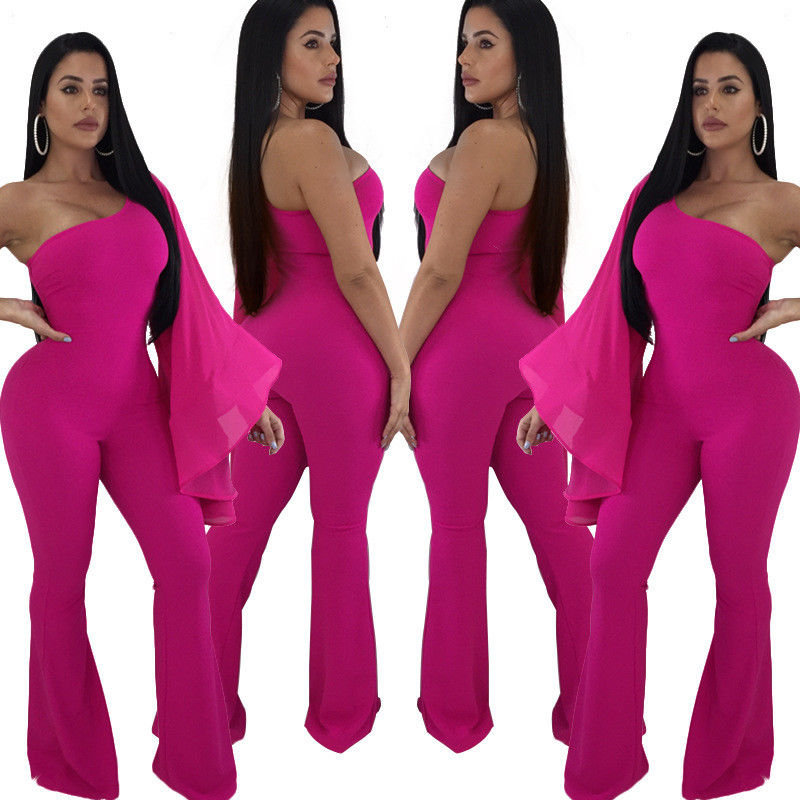 bell sleeve jumpsuit