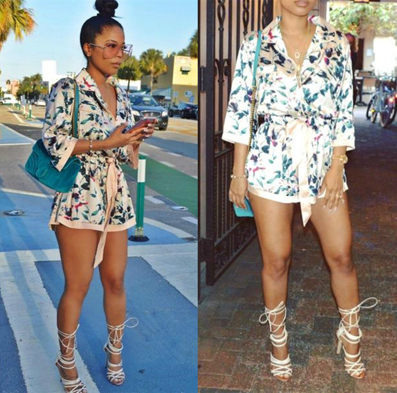 dolman sleeve romper