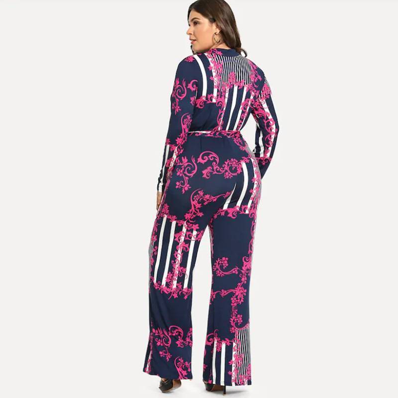 pink plus jumpsuit