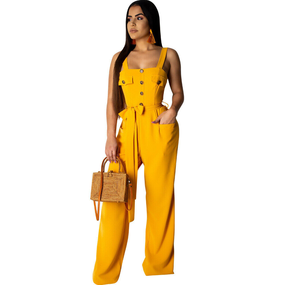 thin strap jumpsuit